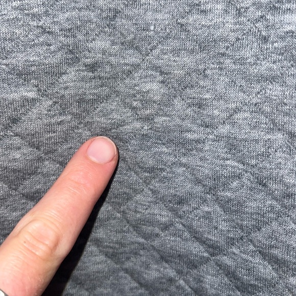 Patagonia organic cotton quilt snap t-pullover drifter grey/coral sz M - Picture 5 of 6